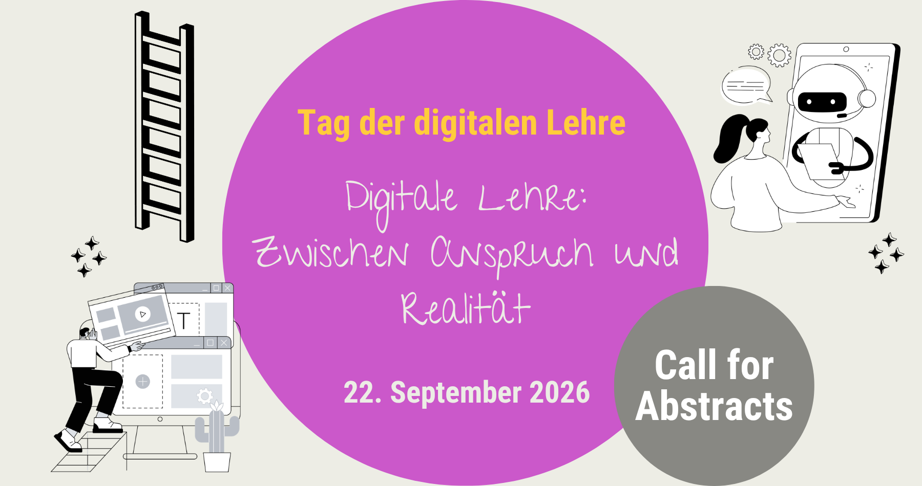 Bild zum cfA zum tag der digitalen lehre 2026